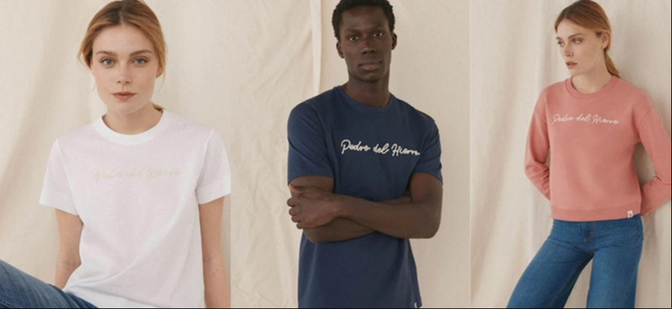 Pedro del Hierro confecciona prendas de algodón español junto Pyratex